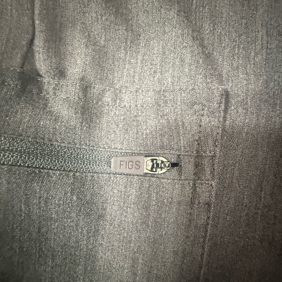 FIGS Technical Collection Straight-Leg Gray Teal Scrub Pants – XS - Picture 5 of 11